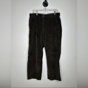 Tommy Bahama Cotton Tencel Corduroy Relaxed Fit Trouser Mens Pants Brown 35X27